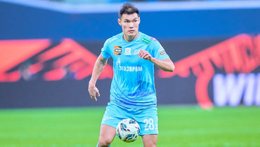 «Зенит» на казахском языке поздравил Алипа с днем рождения