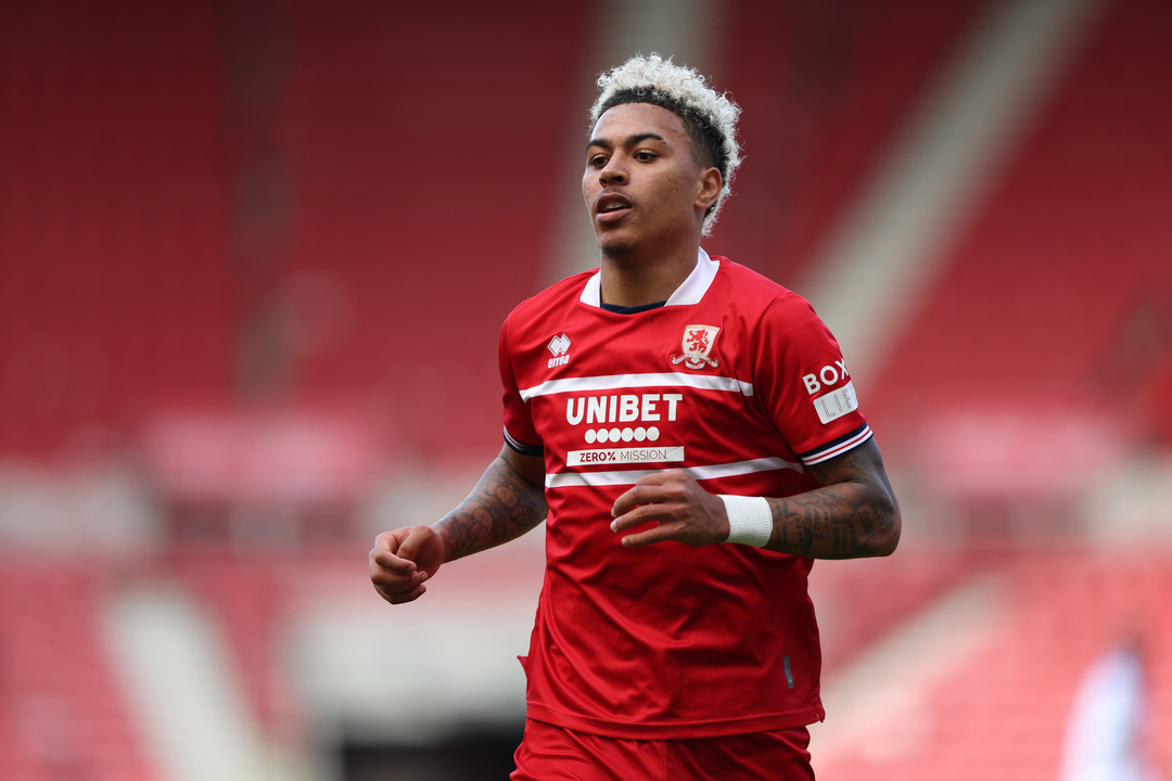 Морган Роджерс в период выступлений за «Мидлсбро».