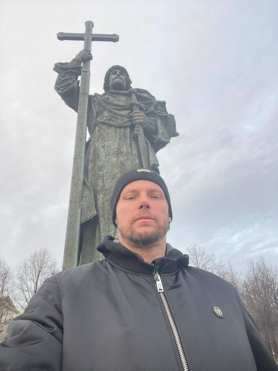 Мацей Лампе в Москве.