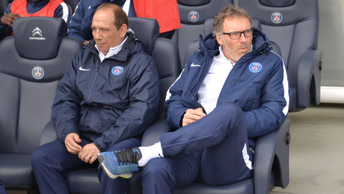 Жан-Луи Гассе и Лоран Блан.