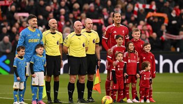 Дети Диего Жоты вывели игроков «Ливерпуля» и «Вулверхэмптона» на матч АПЛ