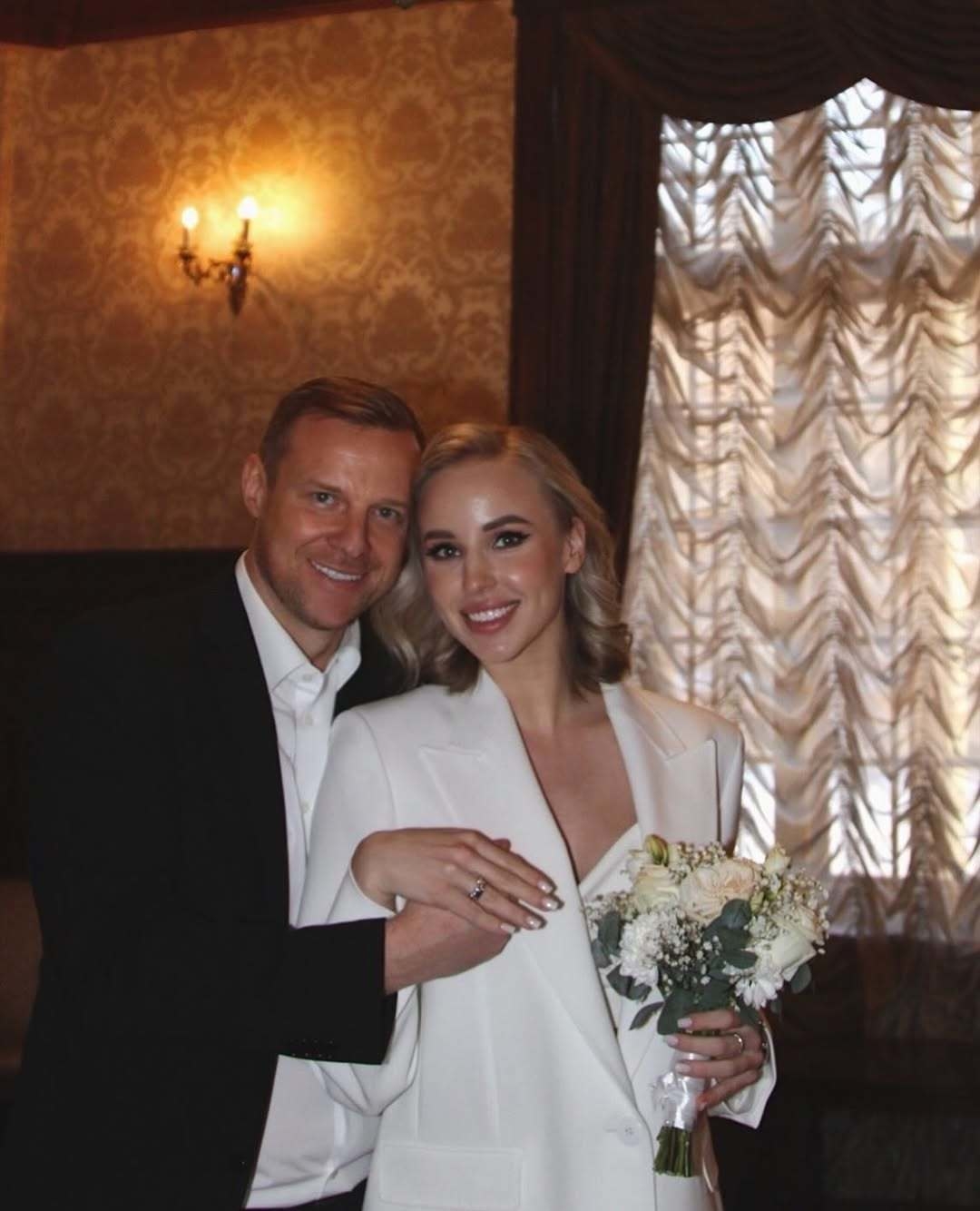 Вячеслав Малафеев и Ангелина Шкатова.