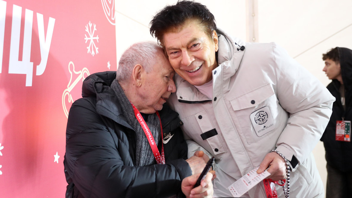 Олег Романцев и Ринат Дасаев.