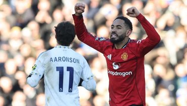 «Лидс» дома сыграл вничью с «Манчестер Юнайтед»