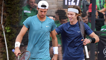 Рублев и Хачанов вышли в четвертьфинал парного турнира в Гонконге