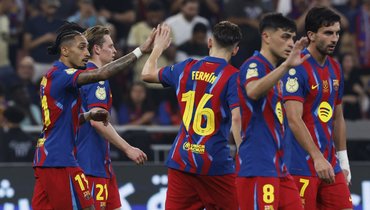 «Барселона» разгромила «Атлетик» в полуфинале Суперкубка Испании