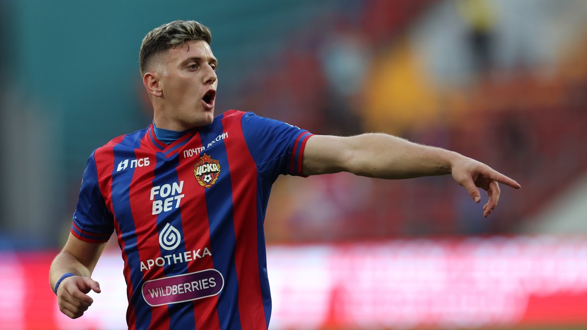 Нападающий ЦСКА Адольфо Гайч.