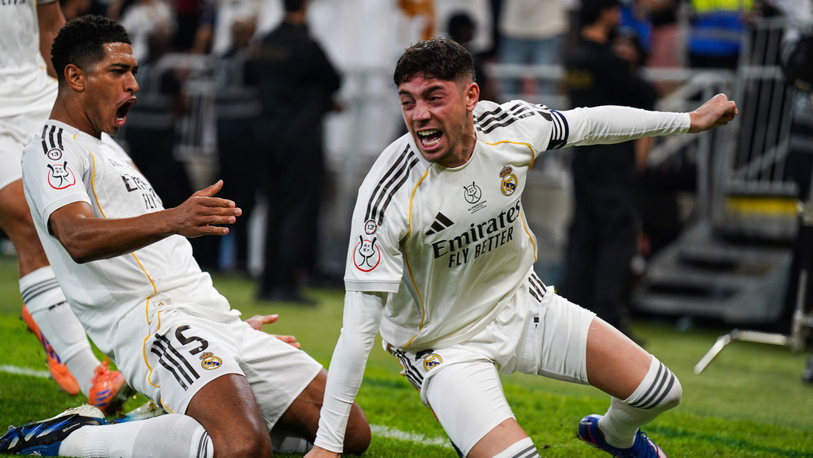 Джуд Беллингем и Федерико Вальверде («Реал»).