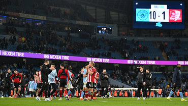 «Манчестер Сити» устроил шоу в Кубке Англии: команда Гвардиолы забила десять голов скромному «Эксетеру»