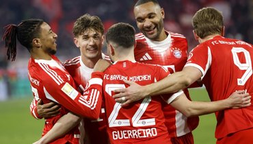 «Бавария» со счетом 8:1 разгромила «Вольфсбург»