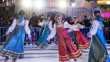 На катке ВДНХ пройдет тематическая программа в русском стиле
