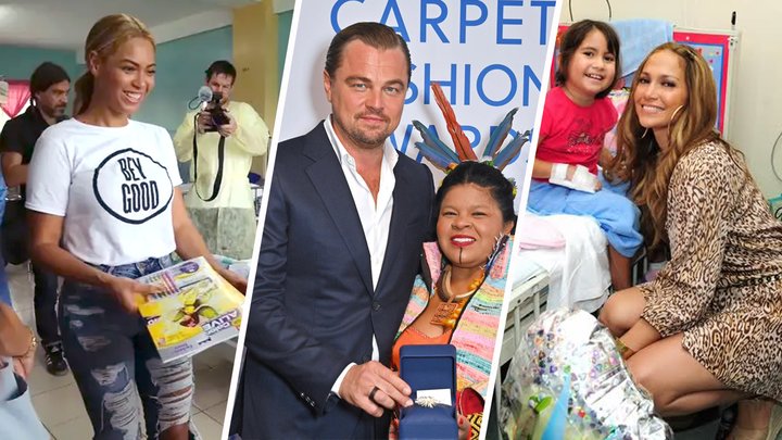 Щедрые знаменитости