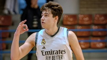 Россиянин Егор Амосов дебютировал за баскетбольный Реал: подробности