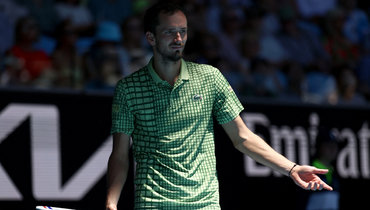 Медведев всухую проиграл Тьену второй сет в четвертом круге Australian Open