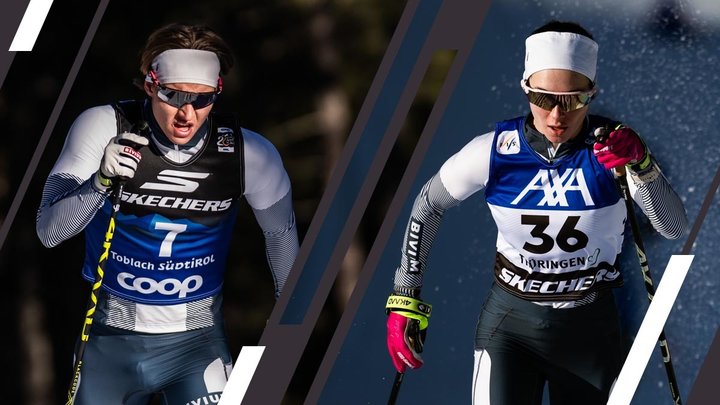 Коростелев и Непряева продолжают прибавлять к Олимпиаде: оба попали в восьмерку в масс-старте на Кубке мира