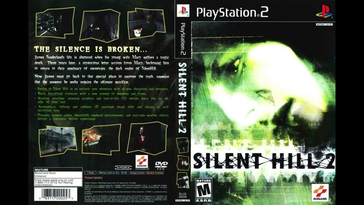 Обложка Silent Hill 2 (2001).
