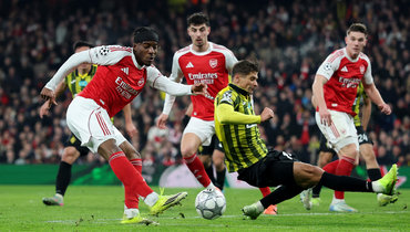 «Арсенал» победил «Кайрат» и стал единственным клубом, выигравшим все матчи в общем этапе ЛЧ