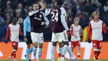 «Астон Вилла» ушла с 0:2 и победила «Зальцбург» в Лиге Европы