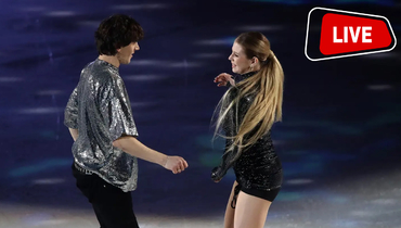 Макар Игнатов и Александра Трусова.