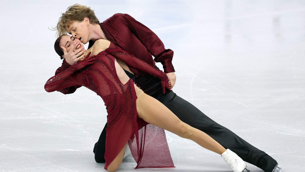 Диана Дэвис и Глеб Смолкин.