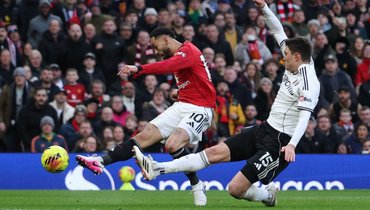 «Манчестер Юнайтед» в концовке вырвал победу над «Фулхэмом»