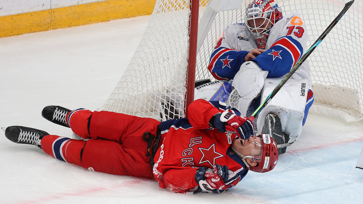Столкновение с вратарем, буллит Абрамова: ЦСКА победил СКА