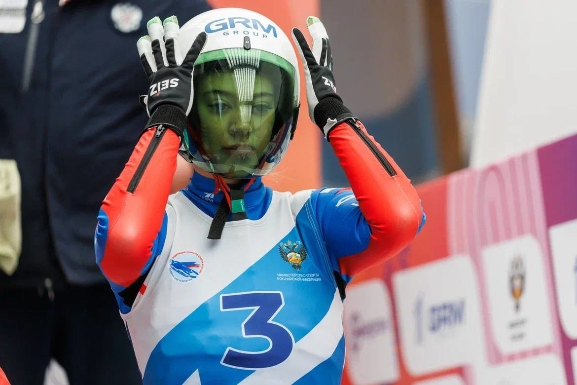 Дарья Олесик, российская санночница.