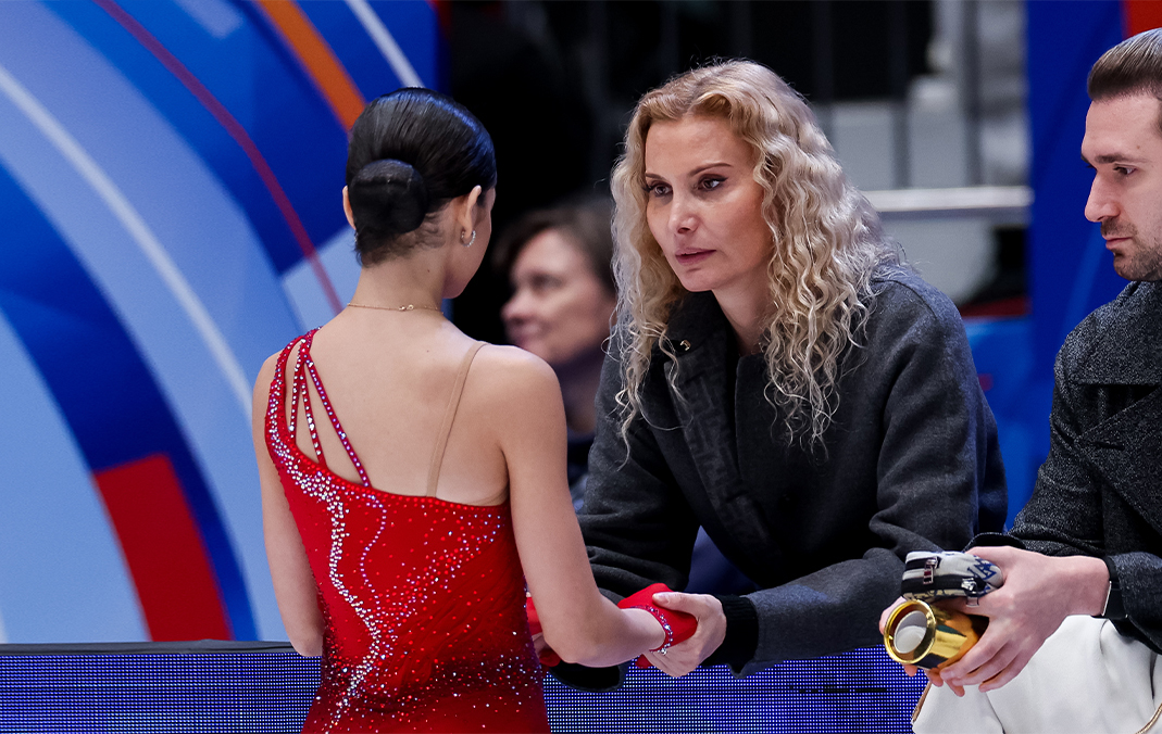 Аделия Петросян и Этери Тутберидзе.