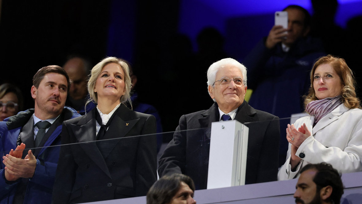 Кирсти Ковентри и Серджо Маттарелла.