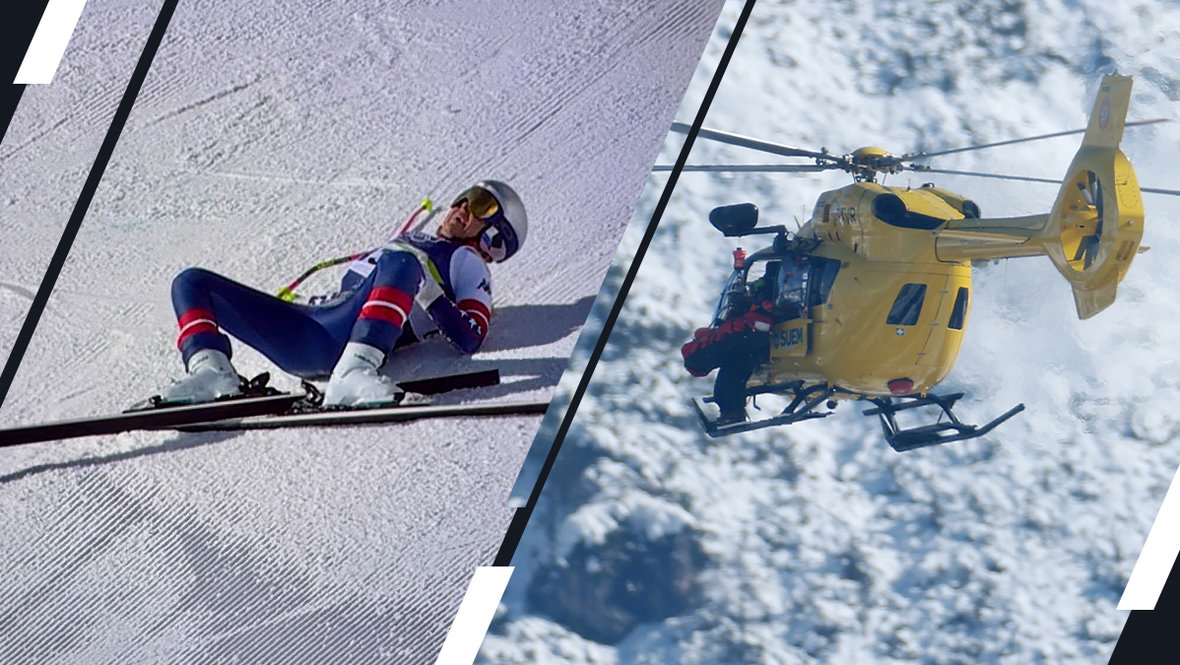 Зимняя Олимпиада 2026: американская горнолыжница Линдси Вонн жестко упала в скоростном спуске с порванными крестами