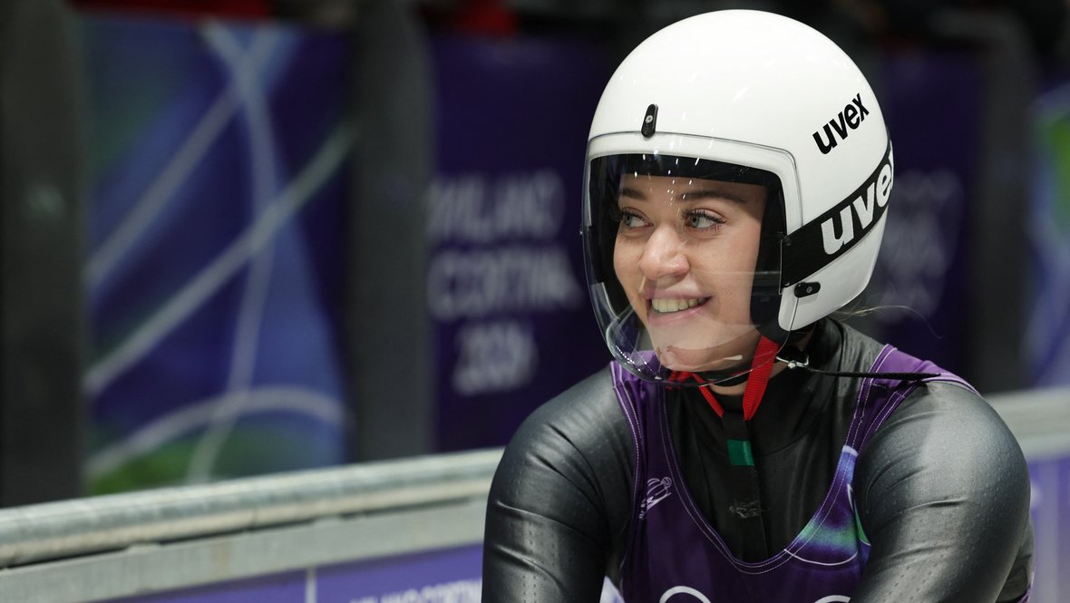 Олимпиада 2026 в Милане: Дарья Олесик заняла 13-е место в соревнованиях среди женщин в санном спорте 10 февраля