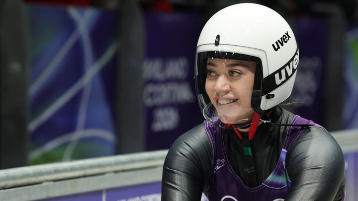 Последний заезд — самый быстрый. Олесик стала 13-й в санях-одиночках на ОИ-2026
