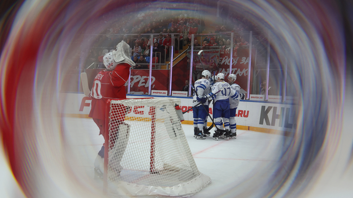 «Динамо» в третий раз в сезоне победило «Спартак»: кадры дерби