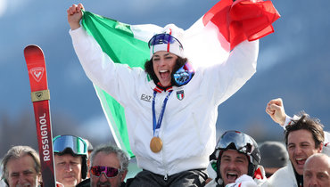 Горные лыжи, женщины, супергигант на Олимпиаде-2026 12 февраля: видео