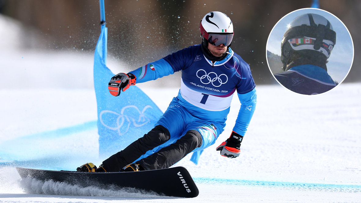 Сноуборд на Олимпиаде 2026: итальянский сноубордист Роланд Фишналлер выступил на Играх с русским флагом — интервью