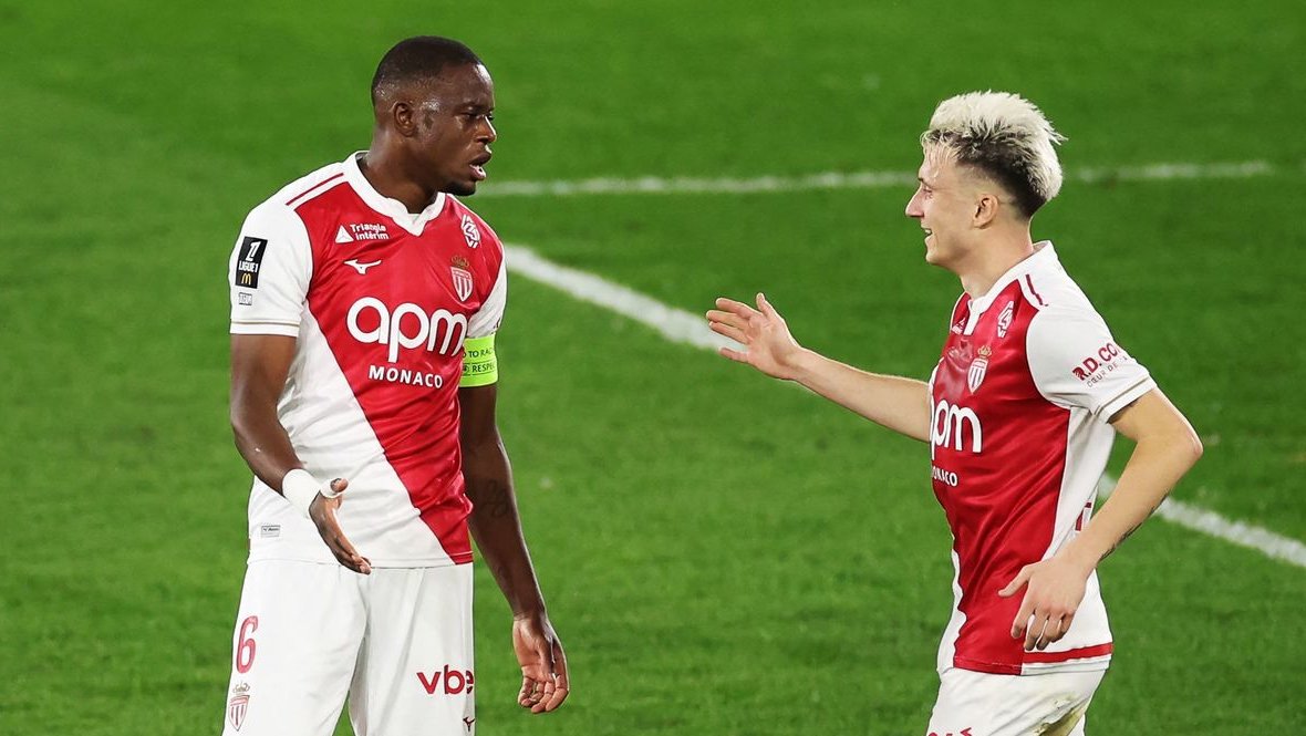 Монако — Нант: Головин сделал две голевые передачи и получил красную карточку — результат и обзор матча 22 тура лиги 1 13 февраля 2026 (видео голов)