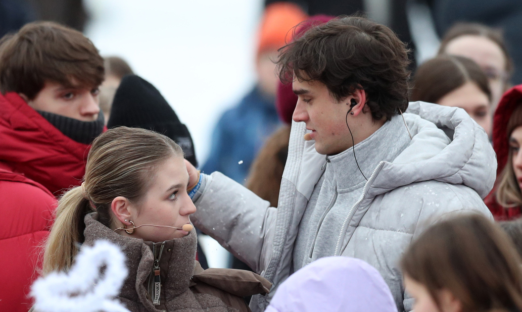 Трусова и Игнатов: в День всех влюбленных — на льду