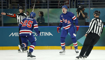 США — Дания: хоккейный турнир Олимпиады-2026 — видеообзор