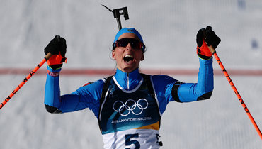 Итальянская сказка в биатлоне: Виттоцци выиграла гонку преследования на домашней Олимпиаде