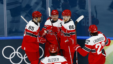 Дания — Латвия: хоккейный турнир Олимпиады-2026 — видеообзор