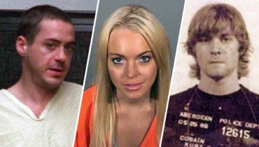 Звезды, которые сидели в тюрьме.