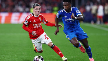 На заставке смартфона Престианни стоит фотография с Винисиусом