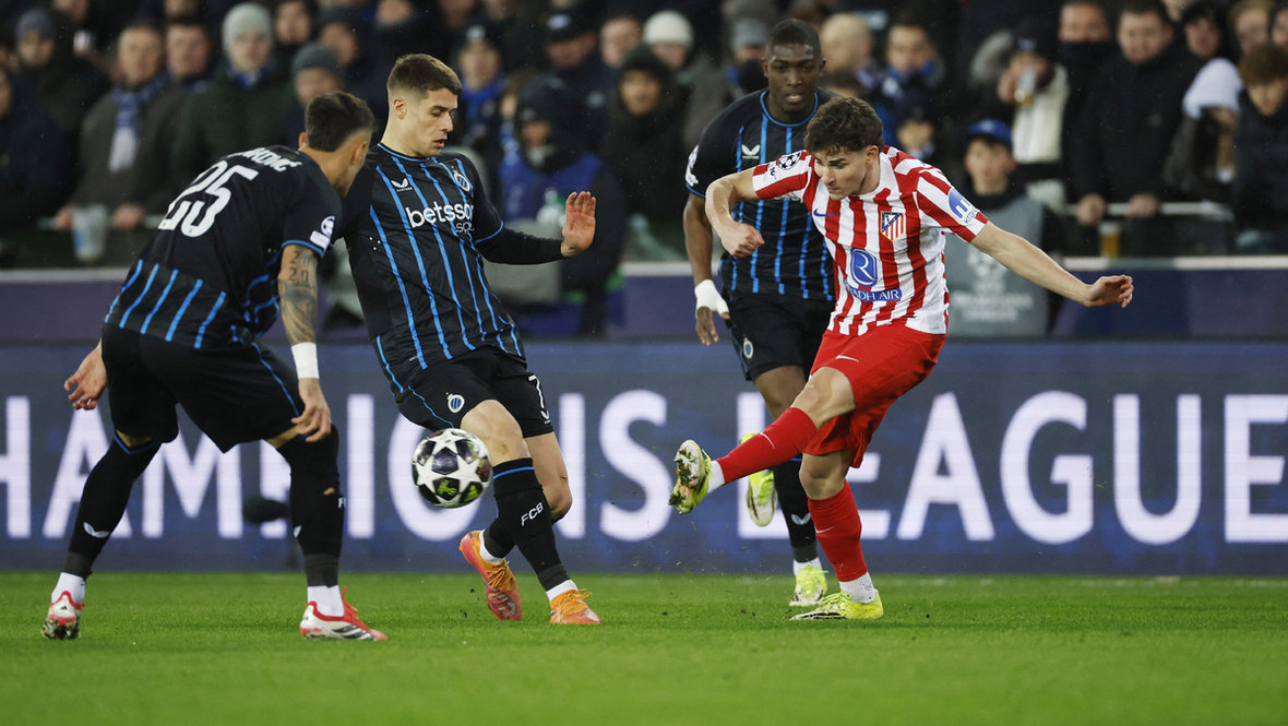 Карабах — Ньюкасл, Брюгге — Атлетико, Олимпиакос — Байер: обзор и результаты первых матчей стыкового раунда Лиги чемпионов 18 февраля 2026