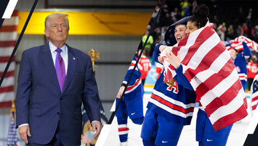 «Канада пала». Дональд Трамп отметил победу женской хоккейной сборной США на Олимпиаде и готовится лететь в Италию