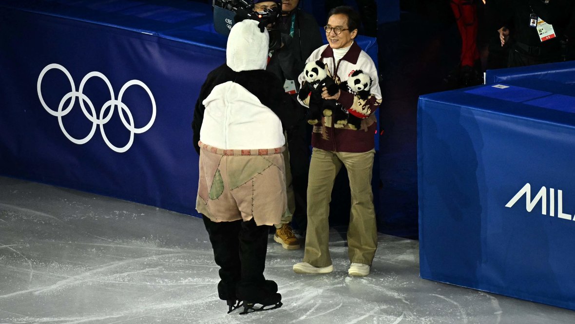 Джеки Чан и Михаил Шайдоров.