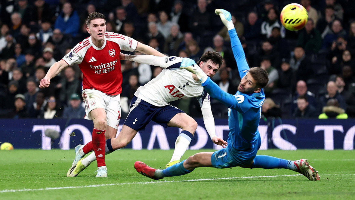Тоттенхэм — Арсенал: результат и обзор матча 27-го тура АПЛ 22 февраля 2026 года — видео голов