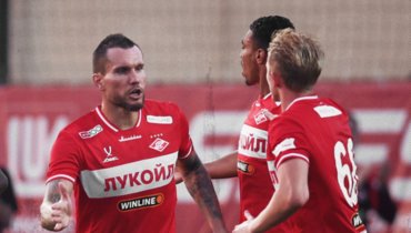 Голы Заболотного и Угальде принесли «Спартаку» волевую победу над «Елимаем»