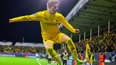 Хауге признан лучшим игроком ответного матча с «Интером»