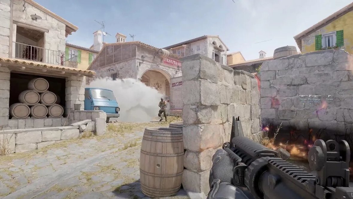 Карта Inferno в CS2.