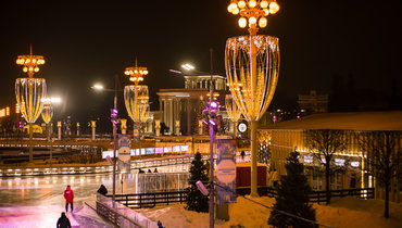 На катке ВДНХ подходит к концу зимний сезон